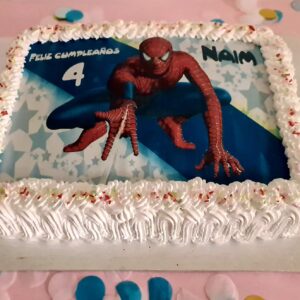 Tarta Nata Spiderman