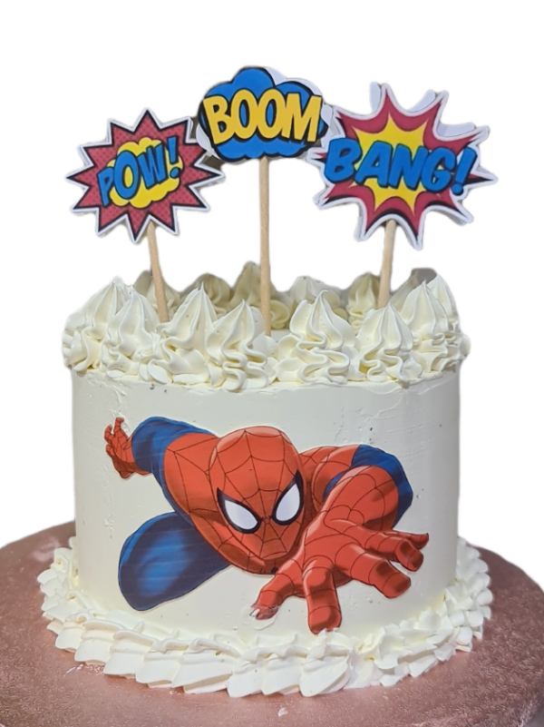 Tarta Spiderman Buttercream